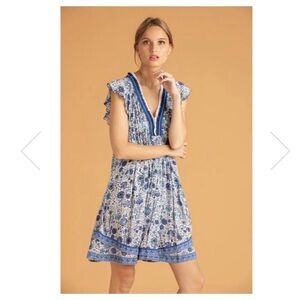 Poupette St. Barth Feminine mini dress L